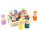 thumbnail image 3 of Figuras De Muñecas Con Clavija De Madera, Juguetes Para Niños, Regalos, Muñeco Macaron Type2, 3 of 4