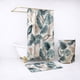 thumbnail image 1 of Set para baño Nautica Home Cortina+Alfombra+cesta diseño hojas tropicales, 1 of 8