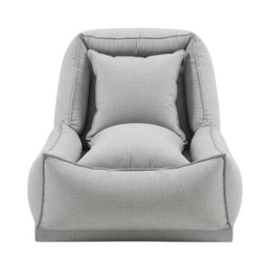 Diseños Valestrini - Sofa Cama Bed Lino Gris Claro