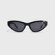 thumbnail image 5 of Lentes De Sol Modelo Felina Estilo Moderno UVA//UVB negro Talla Única, 5 of 5