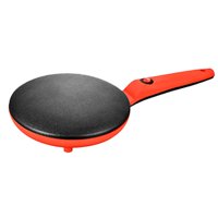 Bothyi - Máquina Para Hacer Crepes Instantánea Sartén Antiadherente Para Tortillas Crepes Blintzes Rojo