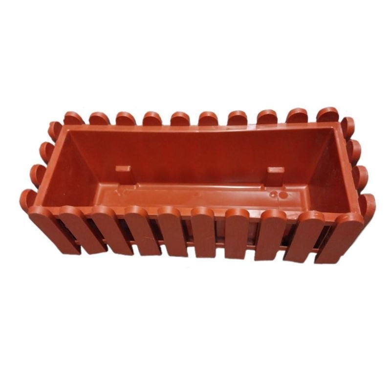 Otras Marcas - Macetero Reja 45 Cm Terracota