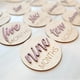 thumbnail image 1 of Marcadores de Hitos de Madera eoscasely 1‑12 Meses Rosa, 1 of 9