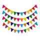 thumbnail image 1 of 6 juegos de banderines de arcoíris multicolores para colgar, banderines triangulares de papel, banderines de arcoíris para fiestas de cumpleaños y decoraciones de festivales., 1 of 7