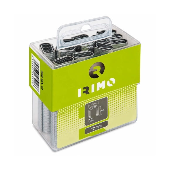 Grapa para Cable Irimo 560-CA-12 12mm Caja 1000 Unidades