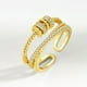 thumbnail image 2 of Anillos antiansiedad unisex ajustables, apilables y giratorios para la ansiedad., 2 of 5