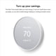 Termostato Inteligente Google Nest WiFi LCD Snow GA01334CA | Lider