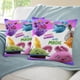 thumbnail image 3 of Funda de Almohada de Terciopelo Conejitos Soleados Desmarcar 61x61 cm, 3 of 6