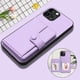 thumbnail image 4 of FOXDOCK Funda para iPhone 11 pro con Bloqueo RFID - Diseño Elegante con Cierre de Botón, 4 of 5