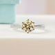 thumbnail image 2 of 1ct Moissanite Promise Ring - 925 Sterling Silver Engagement Ring for Weddings and Special Occasions - Choose from Multiple Colors - Perfect Gift for Your Loved One, 2 of 4