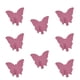 thumbnail image 4 of 8 Ganchos De Pared Con Forma De Mariposa, Resistentes, Para Toallas, Para Cocina, Oficina, Llaves, Color Rosa Y Rojo, 4 of 5