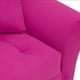 thumbnail image 4 of Sofa Lua 3C + 2 Pouf Felpa 20 Fucsia, 4 of 6
