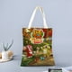thumbnail image 2 of Leo y Tig Bolso de tela con estampado de lienzo para mujer, bolsa de compras reutilizable y estética, con cremallera interior, regalo para mujer,40*45cm., 2 of 6