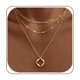 thumbnail image 1 of Set de Collares en Capas Poxtex con Baño de Oro 14K, 1 of 9