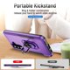 thumbnail image 5 of Para Samsung Galaxy A37 5G Funda con Soporte de Anillo Metálico de Rotación de 360° [Soporte Magnético para Auto] a Prueba de Golpes Resistente Protección de Cuerpo Completo de Alta Resistencia, 5 of 9