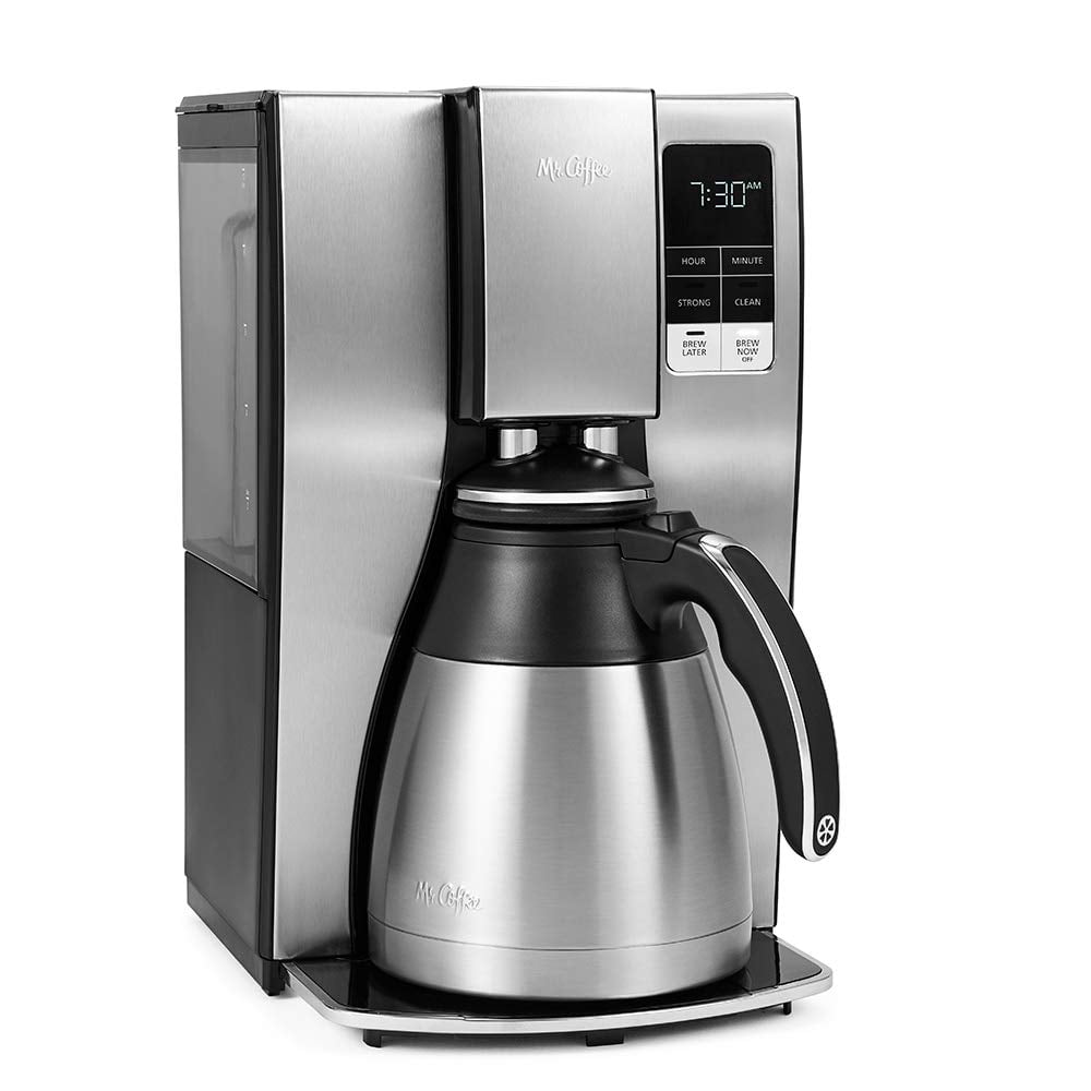 Cafetera Mr. Coffee De Acero Inoxidable Programable Para 10 Tazas