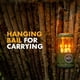 thumbnail image 3 of Farol con forma de vela UCO Candlelier Forest para acampar y hacer senderismo, 3 of 9
