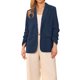 thumbnail image 1 of INSPIRE CHIC Blazers de pana para mujeres elegantes y casuales con un botón, solapa, manga larga, chaquetas de traje de oficina con bolsillos M Azul Marino, 1 of 6