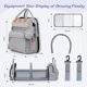 thumbnail image 4 of Mochila JOYCE Para Pañales con Cambiador Gris, 4 of 9