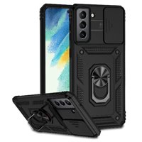 Estuche Gangxun Para Samsung Galaxy S21 Fe, Soporte Giratorio 360°, Estilo Mecánico Y Magnético