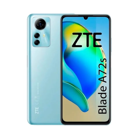 Celular Zte Blade A72S 4Gb + 128Gb Celeste