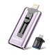 thumbnail image 1 of Memoria USB AUAMOZ 512 GB para iPhone – Púrpura, 1 of 7