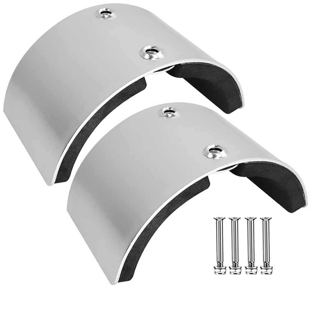 Xusx111 - Parte De Repuesto De Pilar De Pared Seca De 2 Pcs, Accesorios De Pilar Hechos De Aleación De Aluminio, Placa Curvada Para Piernas Fijas, Adecuado Para Mejoras En El Hogar, Yeso, Pintura Y Ca