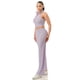 thumbnail image 2 of Saronite Conjunto de 2 Piezas con Top sin Mangas, Cintura Elástica, Cremallera Ancha y Pantalones, Color Morado (para Mujer), 2 of 3