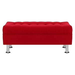 Bodevir - Banqueta Lisboa 2C Felpa 12 Rojo