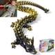 thumbnail image 1 of Figura TXB3DOK 80 cm Dragón 3D Articulado (Negro y Dorado), 1 of 7