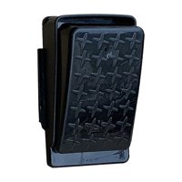 Ioensy - Pedal Acelerador Ligero Para Niños, Color Negro, Con Interruptor Eléctrico Para El Pie