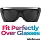 thumbnail image 2 of Gafas de Sol Polarizadas Wise Eyewear para Usar Sobre Anteojos - Negras, 2 of 8
