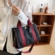 thumbnail image 5 of Bolso grande tipo tote, bandolera para mujer, bolso de viaje, bonito bolso de lona., 5 of 6