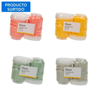 Set De Molde Para Jalea 6 Piezas Polipropileno, Color Surtido 1 Un Haus