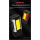 thumbnail image 2 of Recargable led magnético luz de trabajo 2 paquete, herramienta portátil regalos para hombres, pateador y mosquetín, carga USB para acampar, cazar y reparar coches, 2 of 3
