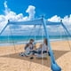 thumbnail image 1 of Toldo de Playa AUTSTA 11x11 FT Protección Solar UPF 50, 1 of 3