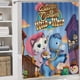 thumbnail image 5 of El oeste salvaje de la sheriff Callie-theme 4-Piece Shower Curtain Set with Rugs, Waterproof Bathroom Decor Set Includes Bath Mat, U-Shaped Rug, Toilet Lid Cover and Curtain with Hooks, 5 of 6