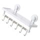 thumbnail image 1 of Repisa De Pared Organizador De Baño Colgante Con Colgadores 1, 1 of 2