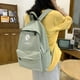 thumbnail image 3 of Teen School Bag for Girls Backpack Women Printing Bookbags Middle Student Schoolbag Large Black Cute Flowers Nylon Bagpack, 3 of 3
