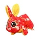 thumbnail image 3 of Lindo Año Nuevo Chino Conejo De Peluche De Juguete Conejito Muñeca Vacaciones Animales De Peluche 20 Cm Rojo, 3 of 3
