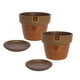 thumbnail image 2 of Set de 2 Maceta Greta 19cm Mamey y sus platos, 2 of 3