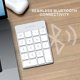 thumbnail image 3 of Teclado numérico Satechi Slim Bluetooth USB‑C plateado, 3 of 6