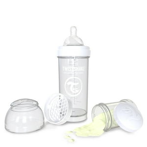 Twistshake - Mamadera Anticolico 260Ml Blanco