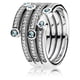 thumbnail image 1 of Anillo Pandora Shimmering Ocean Con Circonitas Cúbicas Transparentes, 1 of 2