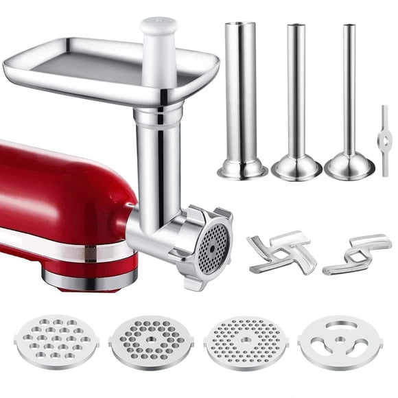 Accesorio para picadora de carne iVict para batidoras de pie KitchenAid