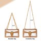 thumbnail image 4 of Bolso transparente Joryin 25 × 18 × 8 cm con cadena para hombro, 4 of 7