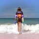 thumbnail image 2 of Elemental Toalla de playa de secado rápido con diseño temático, regalo para mujeres y niñas, ideal para cumpleaños, fans, amantes de la música, uso en la playa o al aire libre, 78 × 160 cm, 2 of 6