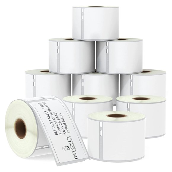 Etiquetas BETCKEY 54 mm x 101 mm 10 rollos/2400 etiquetas