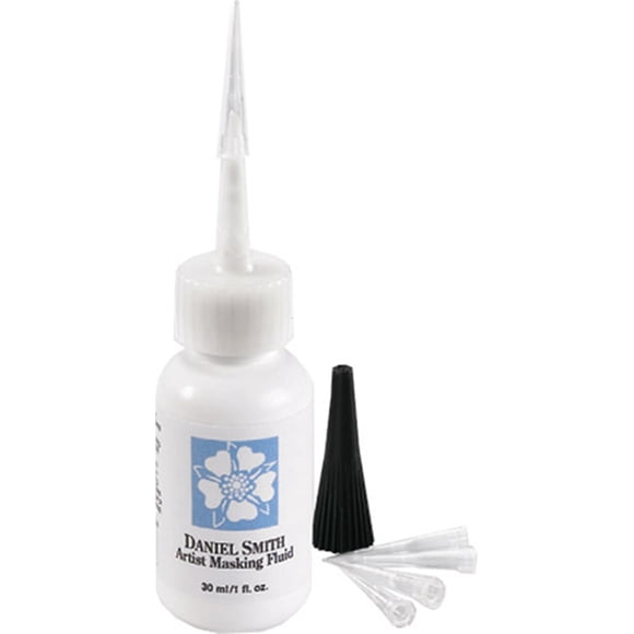 Líquido para enmascarar Bottle Artist DANIEL SMITH, 30 ml, con 5 puntas