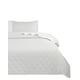 thumbnail image 2 of Quilt Cubrecama De Verano Con Pompones 2 Plazas Blanco, 2 of 4